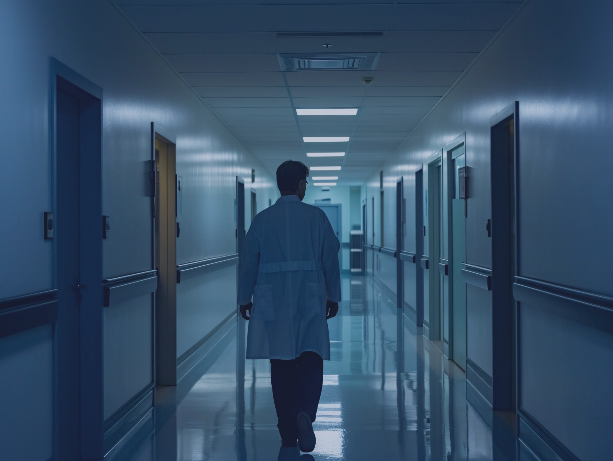 Modern hospital technology environment for healthcare AI