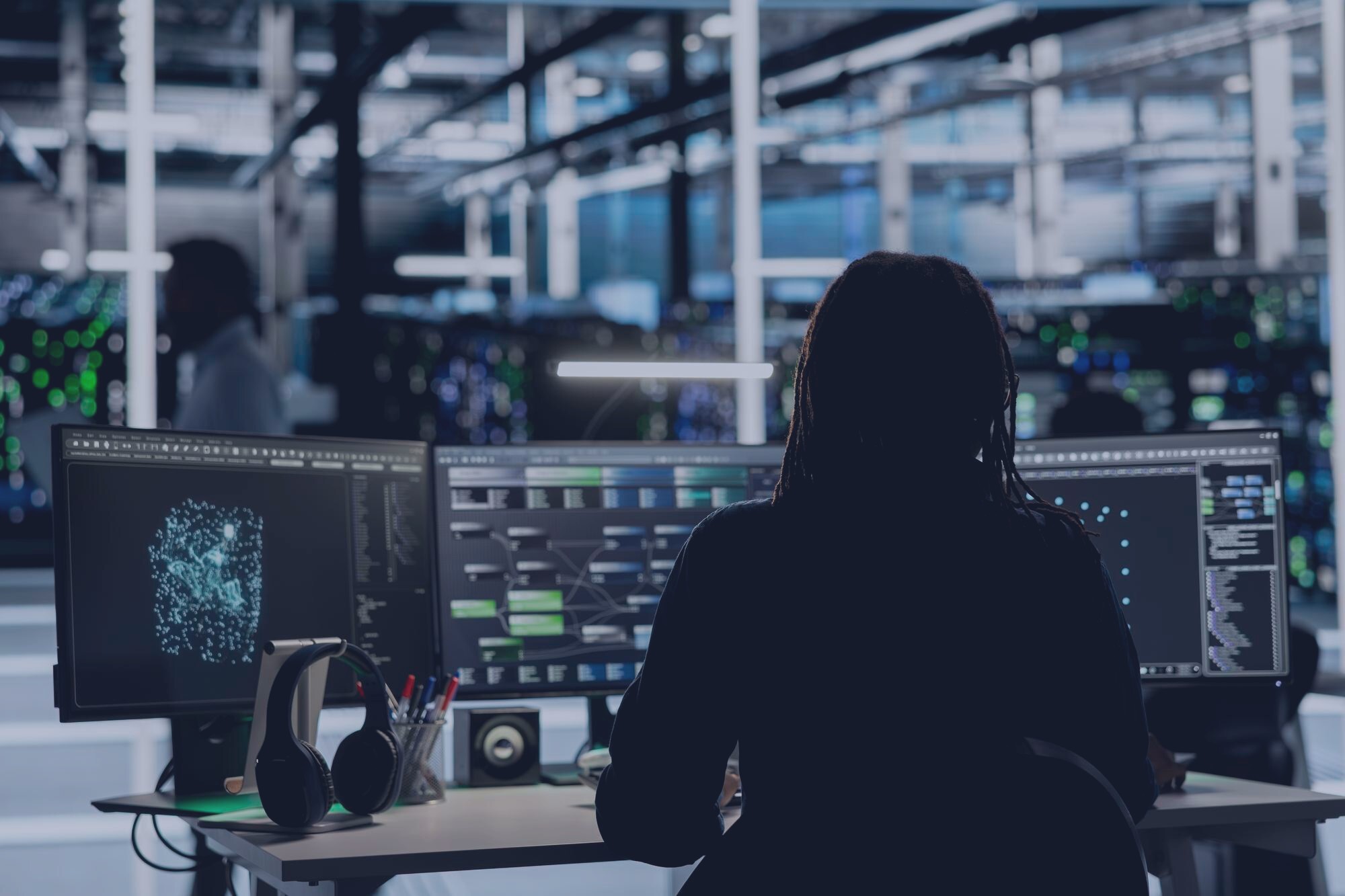 Computer vision quality inspection on a manufacturing line