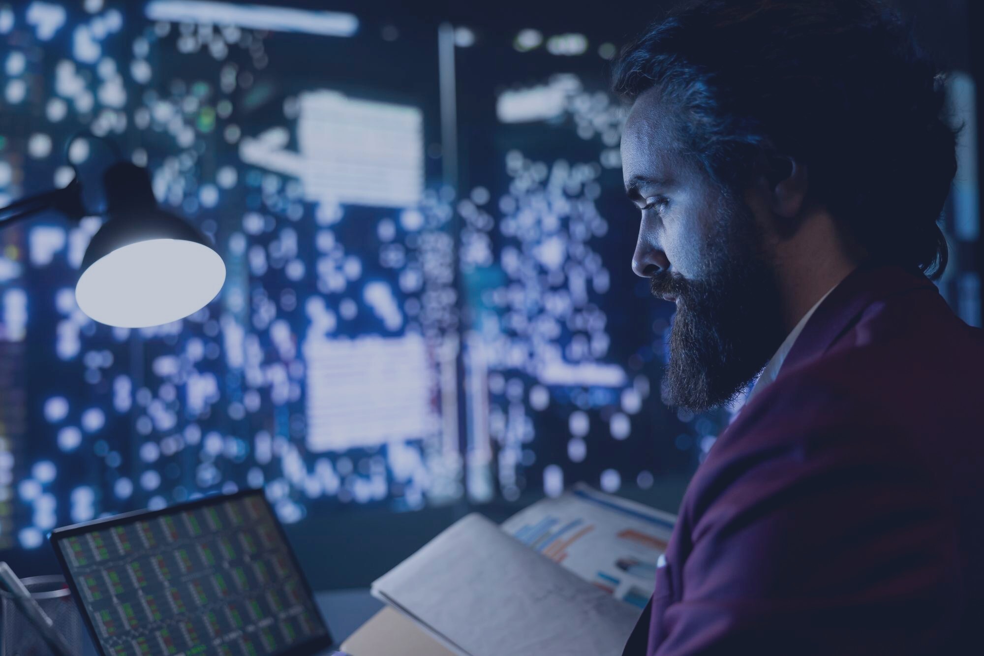 AI operations team monitoring production ML systems